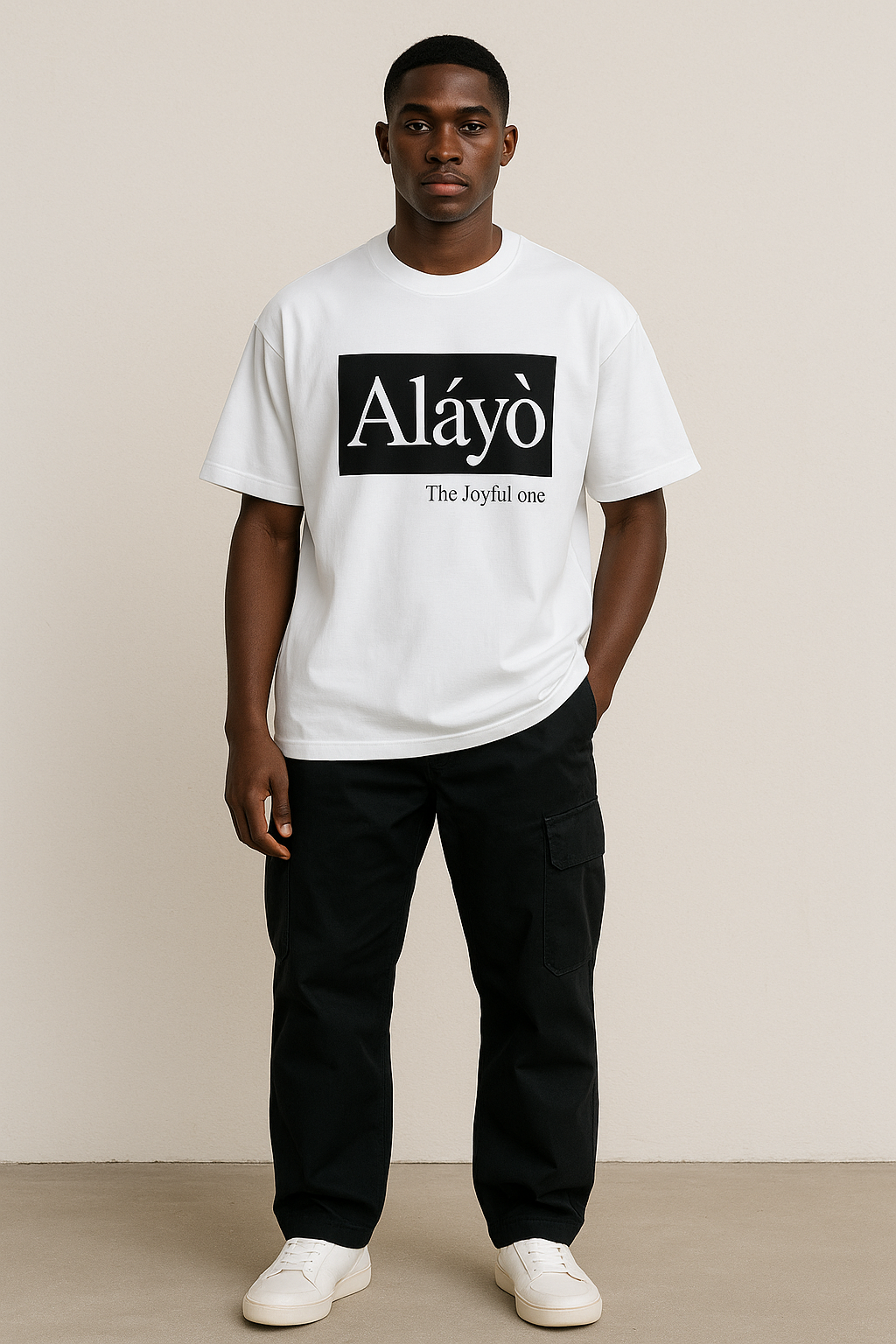 Alayo (Joyful one) T-shirt (White)