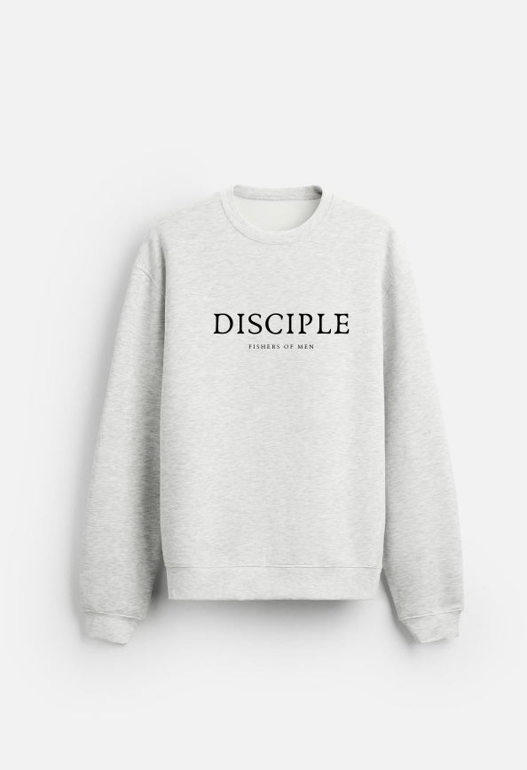 Black Disciple Crew Neck Sweatshirt