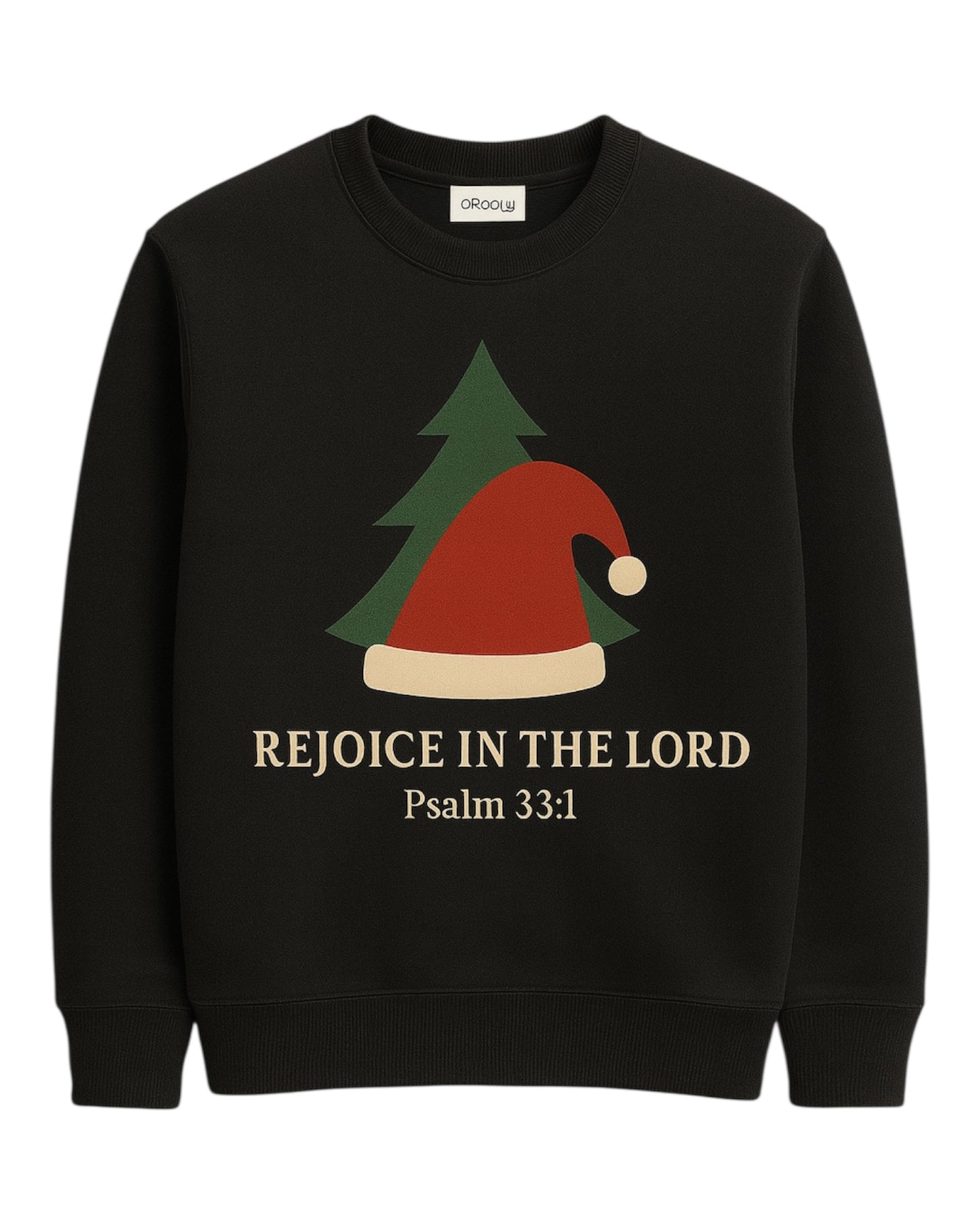 Rejoice crew neck sweatshirt