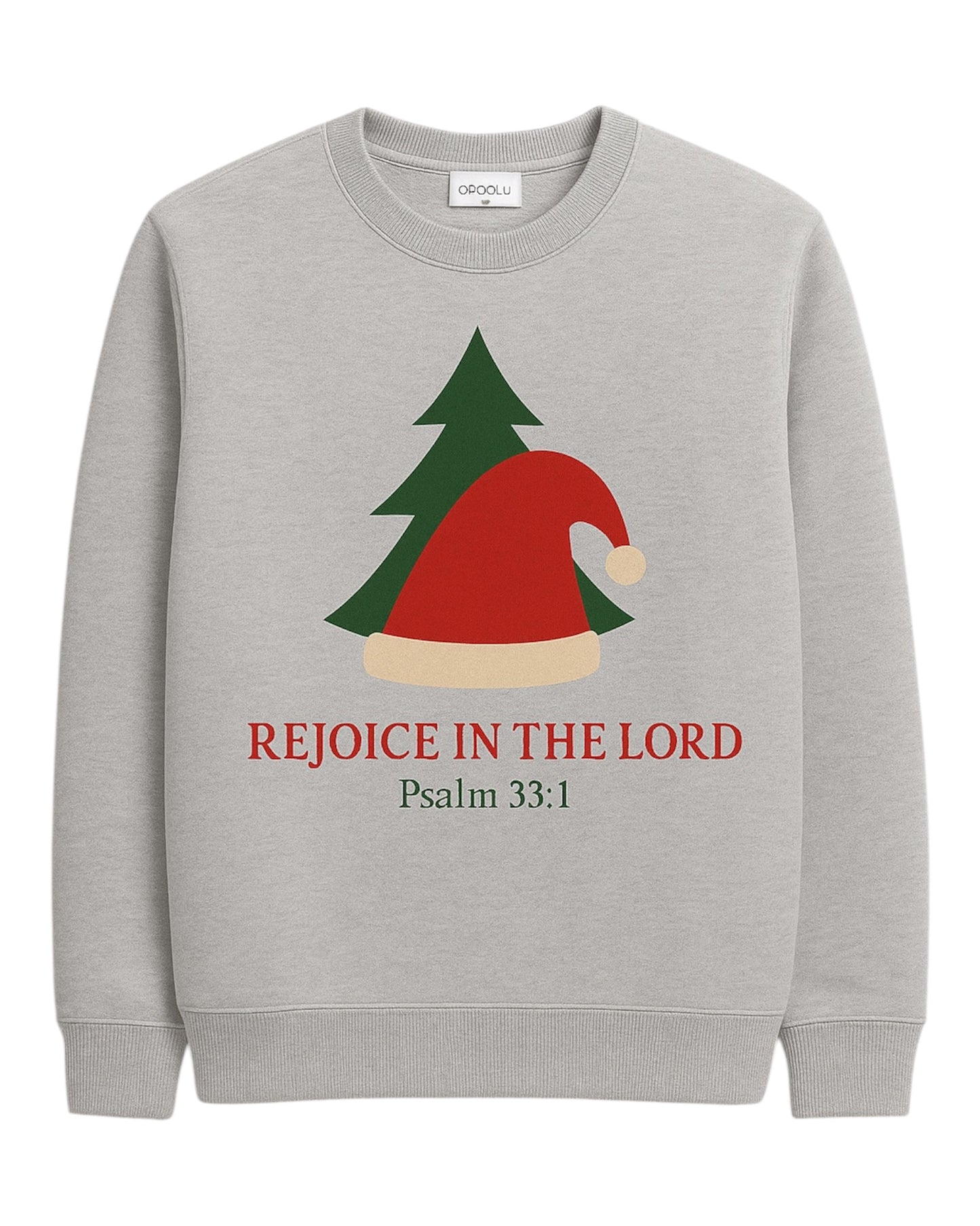 Rejoice crew neck sweatshirt