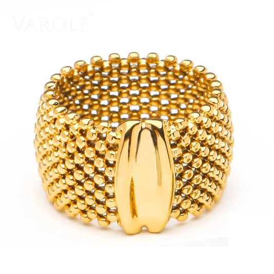 Mesh Gold Band